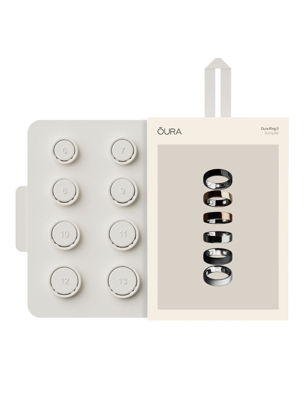Size Before You Buy Oura Ring 5 Sizing Kit